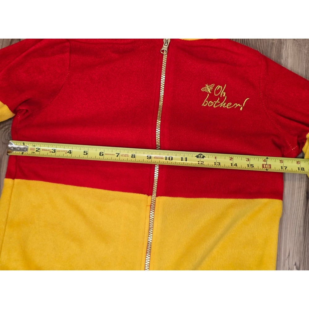 Disney Winnie the Pooh One Piece Pajamas Costume Oh Bother Adult Small - Picture 6 of 9